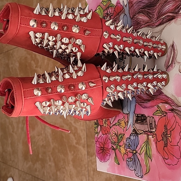 Jeffrey Campbell Spike Lita Boots - Picture 4 of 4